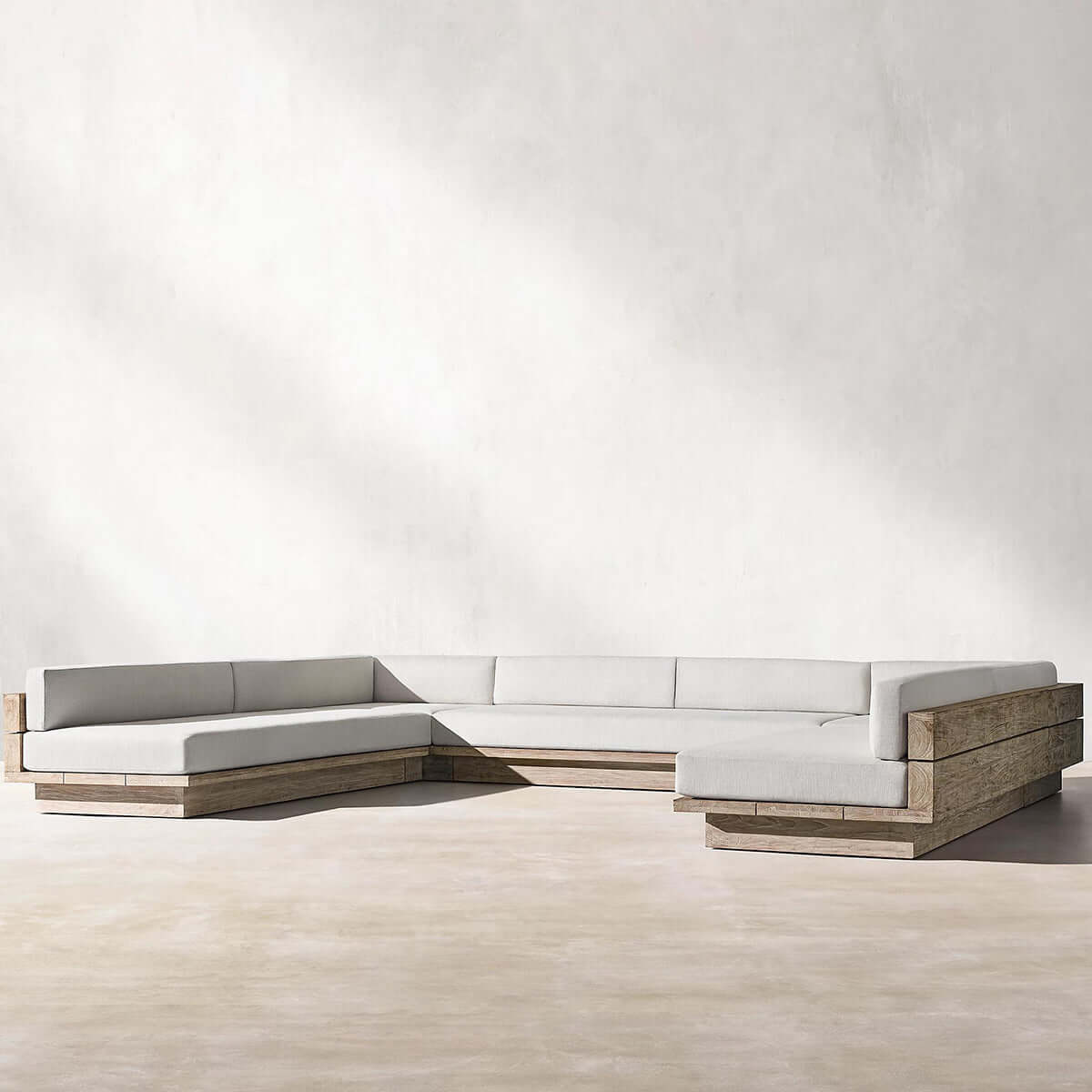 Menorca Island Teak Mocha Sofa - Mocha - Single - 