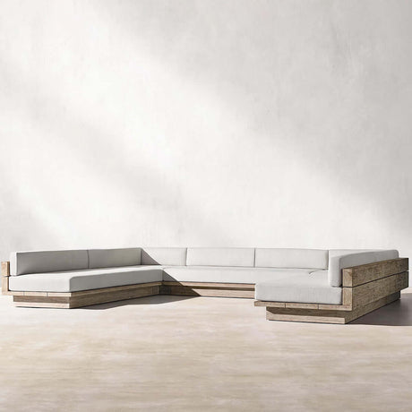Menorca Island Teak Mocha Sofa - Mocha - Single - 