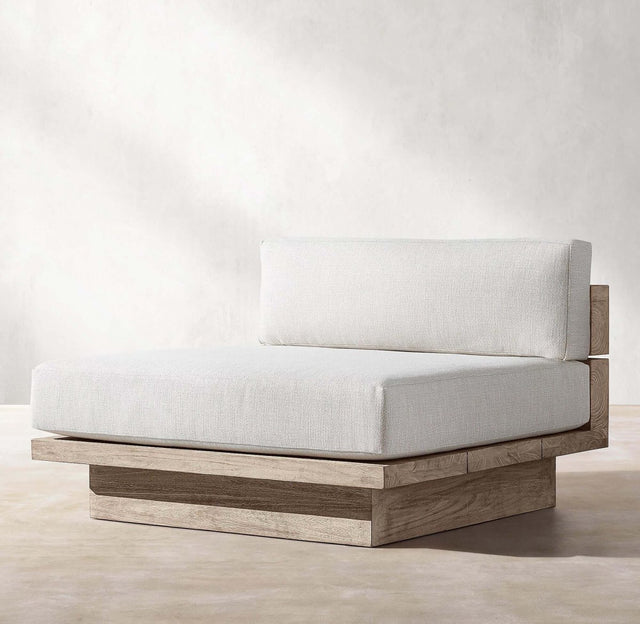 Menorca Island Teak Mocha Sofa - Mocha - Single - 