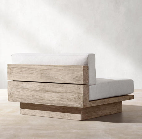 Menorca Island Teak Mocha Sofa - Mocha - Single - 