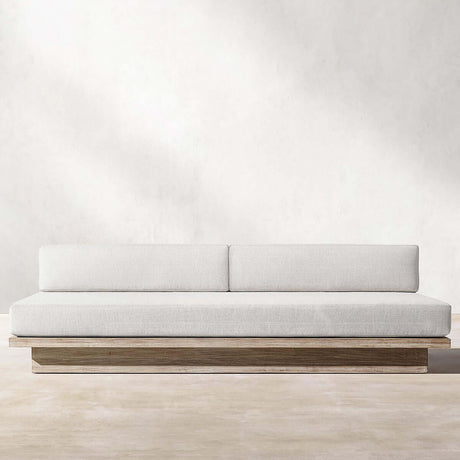 Menorca Island Teak Mocha Sofa - Mocha - Three - Seater - 