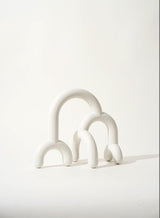 Minimalist Forest Geometric Resin Sculpture - The Mountain - 
