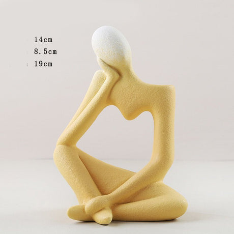 Modern Bohemian Ceramic Vase Collection – Artistic Matte Glaze Home Décor - E - 