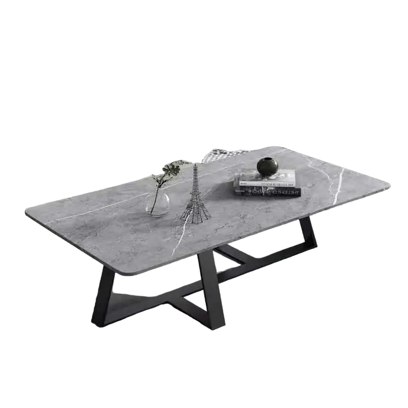 Modern Light Luxury Coffee Table - G and B (80x40x46cm) - G and B 80x40X46cm - 