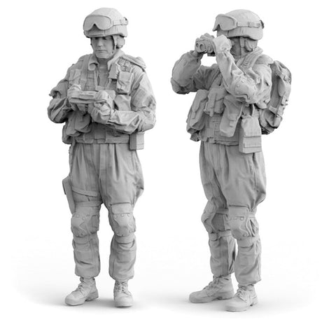 Modern Military Soldier Resin Model – 1:35 Scale Collectible Figurine - Resin soldier - 
