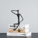 Modern Minimalist Metal Character Sculpture – Nordic Art Figurine - Type A - 