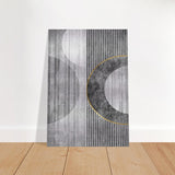 Modern Wall art Print | Da Vinci Abstract Wall art Print | Minimalist - Brushed Aluminum Print - 70x100 cm / 28x40″ - 