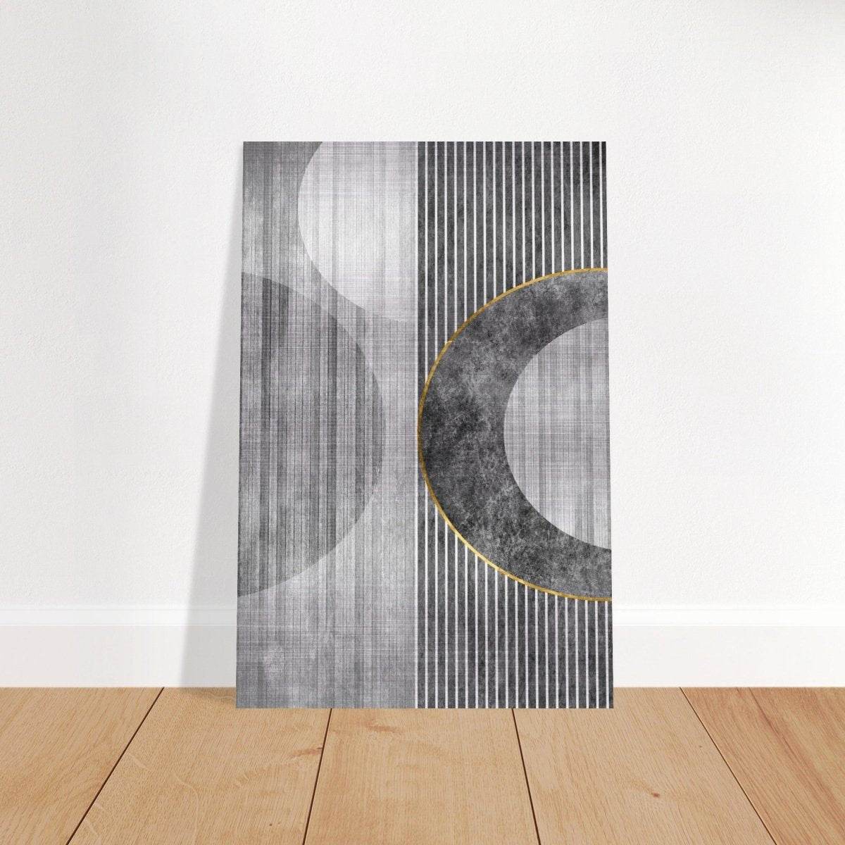 Modern Wall art Print | Da Vinci Abstract Wall art Print | Minimalist - Brushed Aluminum Print - 40x60 cm / 16x24″ - 
