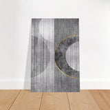 Modern Wall art Print | Da Vinci Abstract Wall art Print | Minimalist - Brushed Aluminum Print - 40x60 cm / 16x24″ - 
