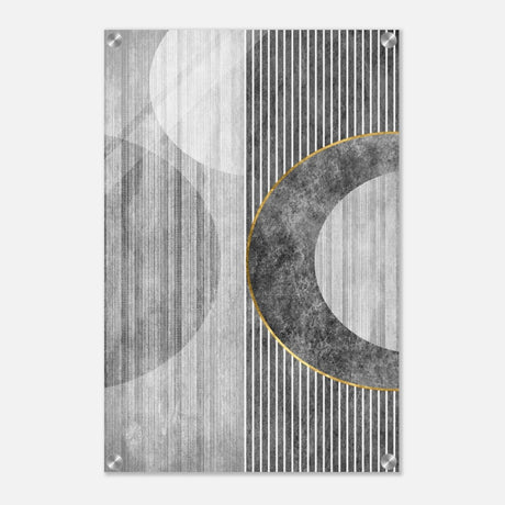 Modern Wall art Print | Da Vinci Abstract Wall art Print | Minimalist - Acrylic Print - 40x60 cm / 16x24″ - 