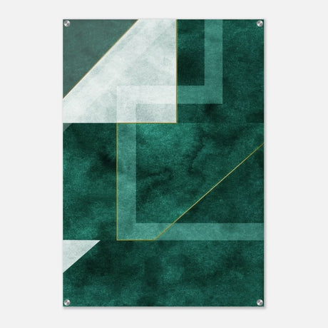 Modern Wall art Print | Da Vinci Abstract Wall art Print - Acrylic Print - 70x100 cm / 28x40″ - 