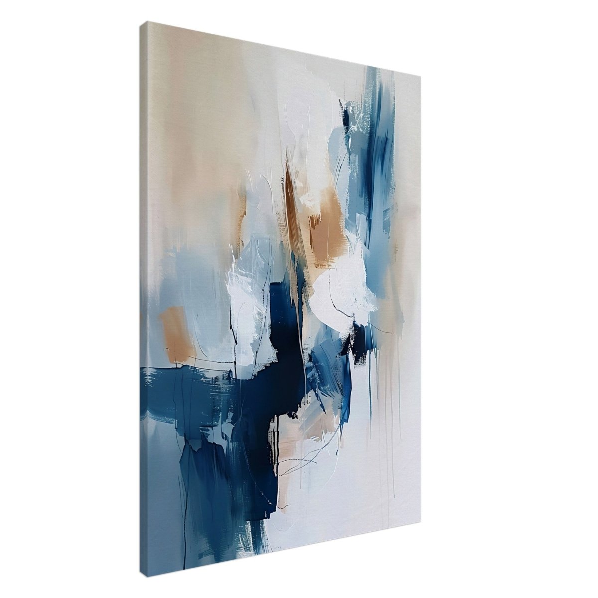 Modern Wall art Print | Da Vinci Abstract Wall art Print - Canvas - 70x100 cm / 28x40″ - 