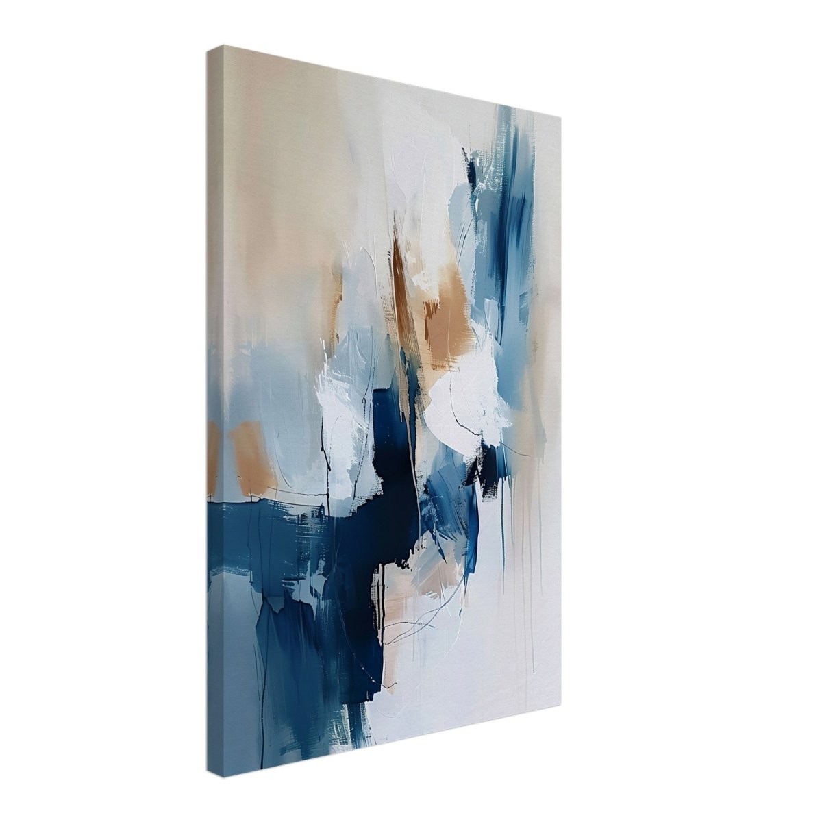 Modern Wall art Print | Da Vinci Abstract Wall art Print - Canvas - 40x60 cm / 16x24″ - 