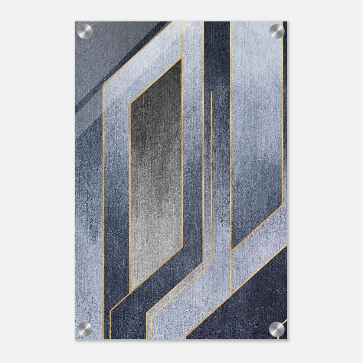 Modern Wall art Print | Da Vinci Abstract Wall art Print - Acrylic Print - 30x45 cm / 12x18″ - 