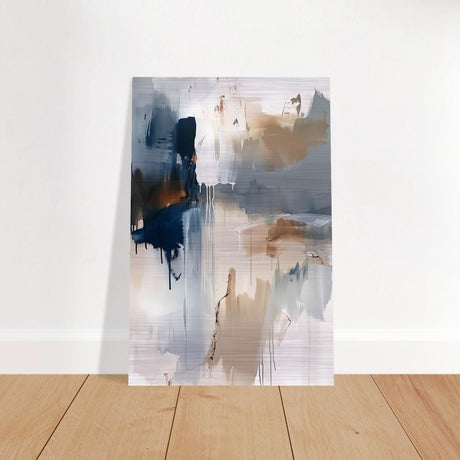 Modern Wall art Print | Da Vinci Abstract Wall art Print - Brushed Aluminum Print - 60x90 cm / 24x36″ - 