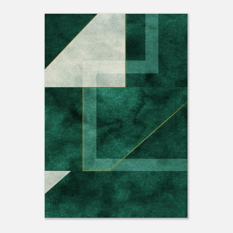 Modern Wall art Print | Da Vinci Abstract Wall art Print - Wood Prints - 70x100 cm / 28x40″ - 