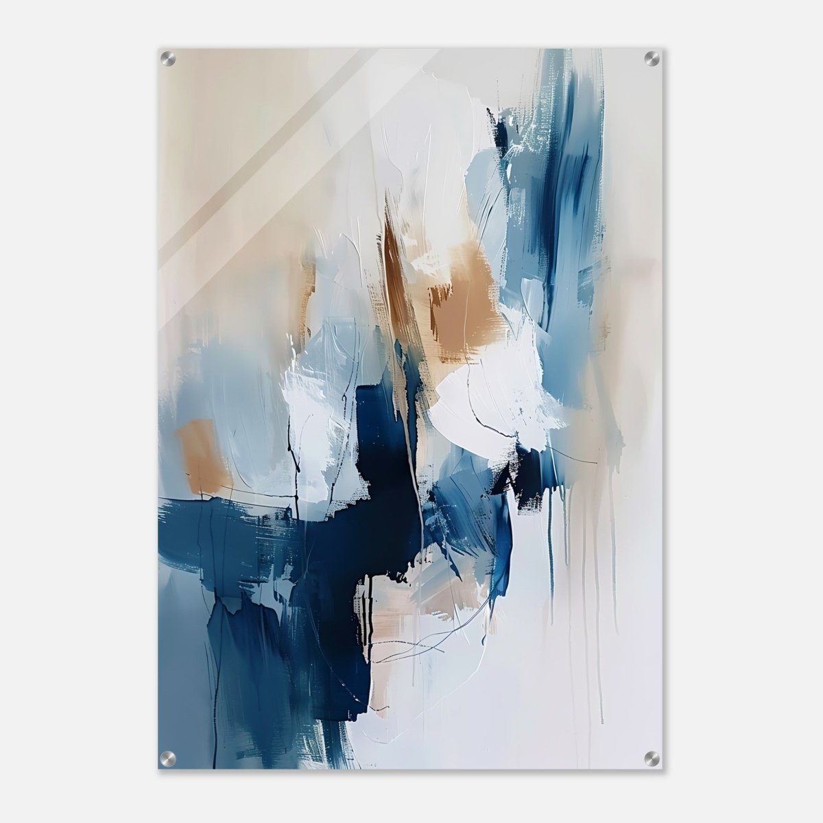 Modern Wall art Print | Da Vinci Abstract Wall art Print - Acrylic Print - 70x100 cm / 28x40″ - 