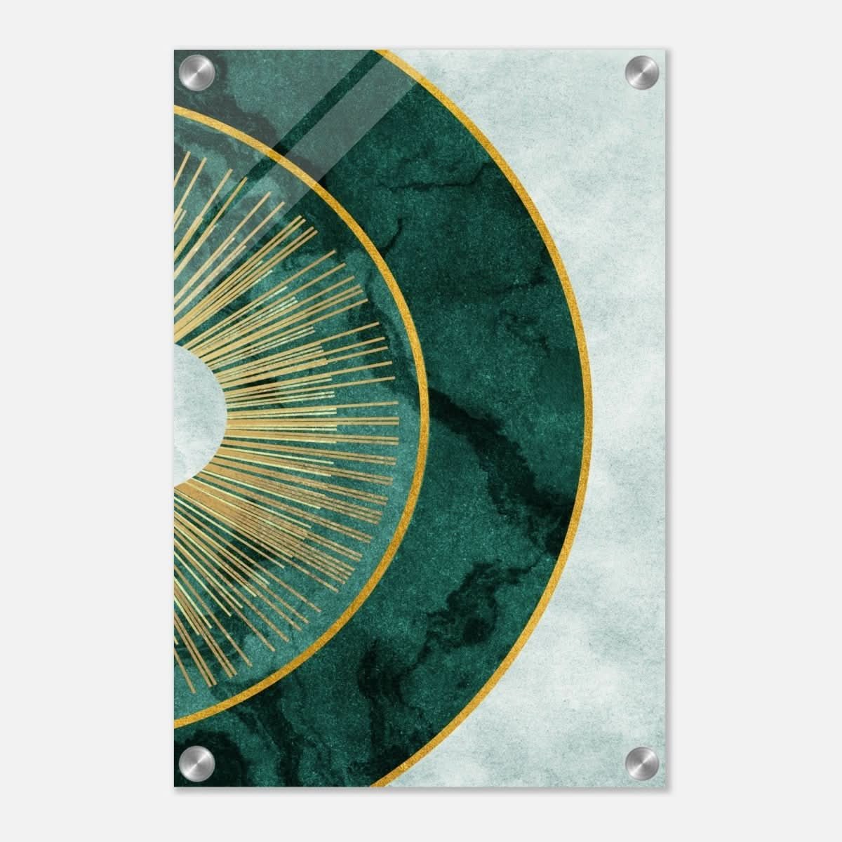 Modern Wall art Print | Da Vinci Abstract Wall art Print - Acrylic Print - 30x45 cm / 12x18″ - 