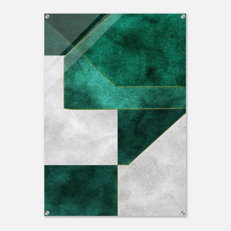 Modern Wall art Print | Da Vinci Abstract Wall art Print - Acrylic Print - 70x100 cm / 28x40″ - 