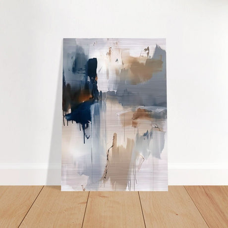 Modern Wall art Print | Da Vinci Abstract Wall art Print - Brushed Aluminum Print - 70x100 cm / 28x40″ - 