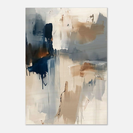 Modern Wall art Print | Da Vinci Abstract Wall art Print - Wood Prints - 70x100 cm / 28x40″ - 