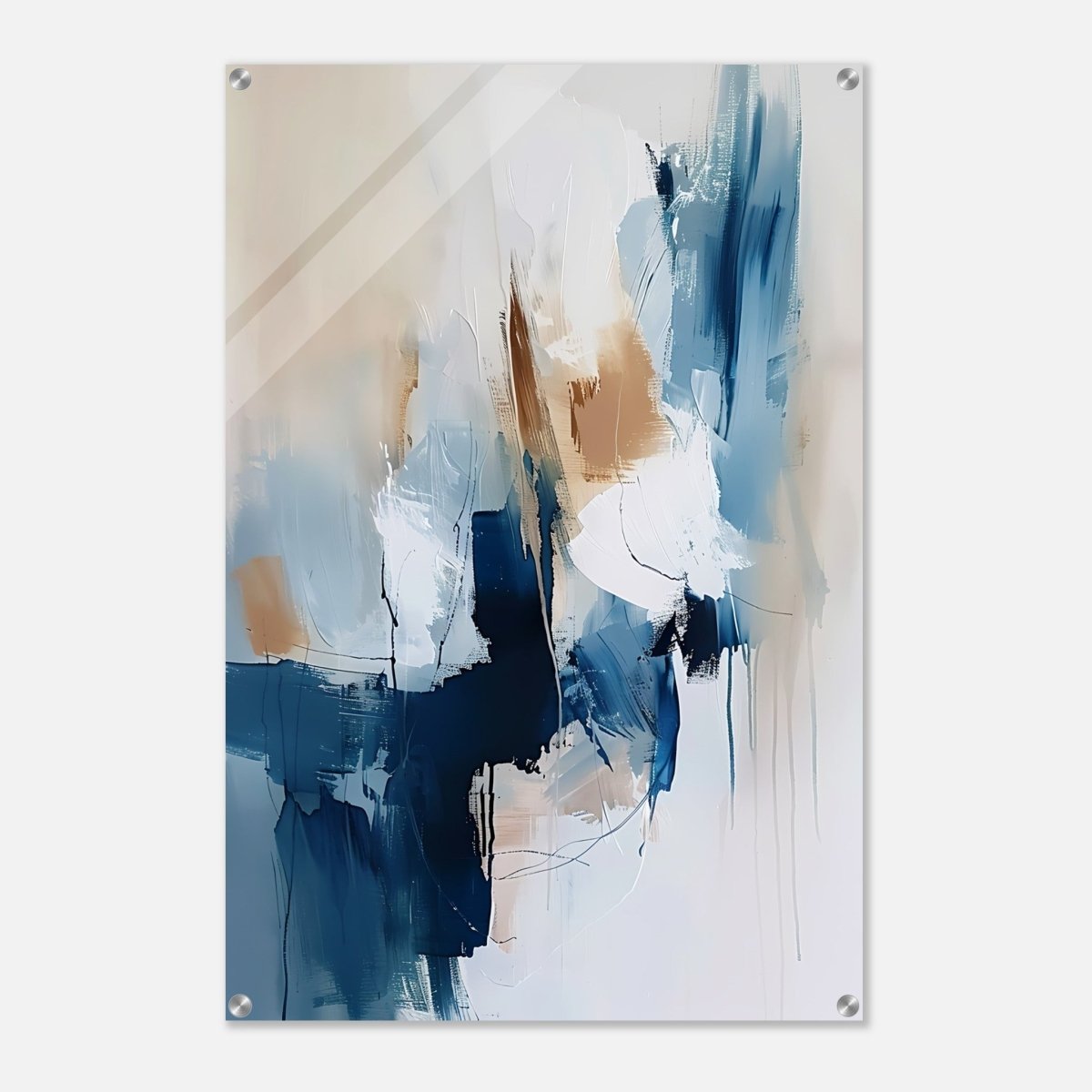 Modern Wall art Print | Da Vinci Abstract Wall art Print - Acrylic Print - 60x90 cm / 24x36″ - 