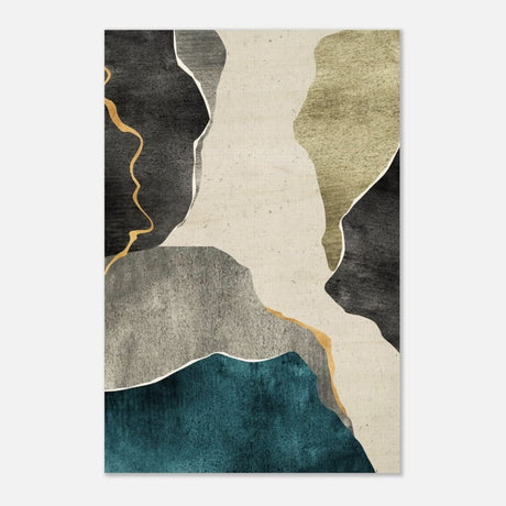 Modern Wall art Print | Da Vinci Abstract Wall art Print - Wood Prints - 40x60 cm / 16x24″ - 
