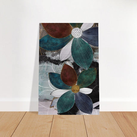 Modern Wall art Print | Da Vinci Modern Wall art Print - Brushed Aluminum Print - 30x45 cm / 12x18″ - 