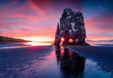 "Moments in Nature" – Choose Your Scene: Forest Mist, Ocean Sunset, or Morning Meadow - 30x45 cm / 12x18″ - Ocean Sunset - Acrylic Print