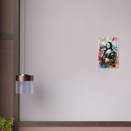 Mona Lisa Wall Art by Da Vinci Arts | Graffiti - Acrylic Print - 30x45 cm / 12x18″ - 