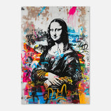 Mona Lisa Wall Art by Da Vinci Arts | Graffiti - Aluminum Print - 70x100 cm / 28x40″ - 