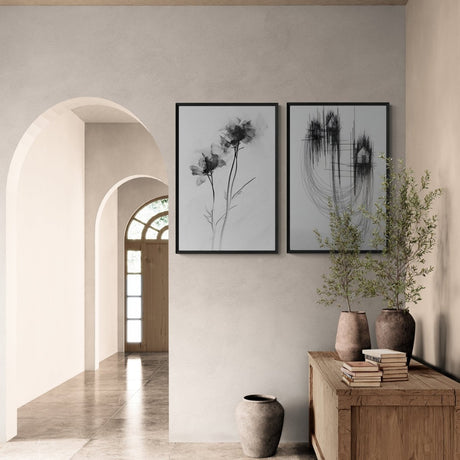 Monochrome Minimalism Duo - Canvas - 30X45 CM / 12X18″ - 