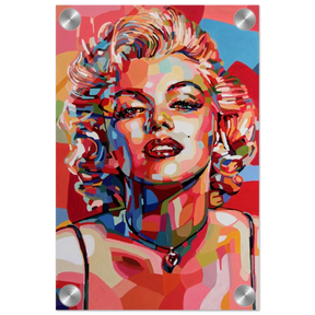 “Monroe Mosaic” | Wall Art Print - Acrylic Print - 20x30 cm / 8x12″ - 