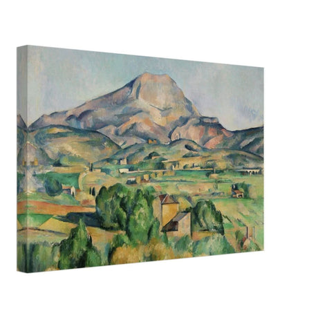 Mont Sainte - Victoire by Paul Cézanne - Canvas - 30x45 cm / 12x18″ - Slim