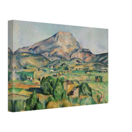 Mont Sainte - Victoire by Paul Cézanne - Canvas - 30x45 cm / 12x18″ - Thick