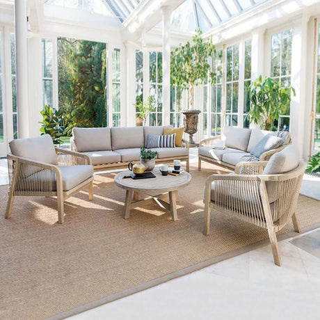Monte Patio Sofa - Sand - Single - 
