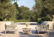 Monte Patio Sofa - Sand - Three - Seater - 