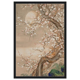 Moonlit Sakura Dance | Traditional Chinese/Japanese Botanical wall art print - Acrylic Print - 30x45 cm / 12x18″ - 