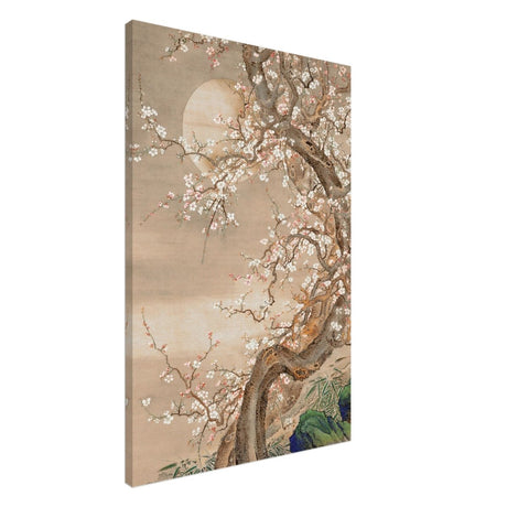 Moonlit Sakura Dance | Traditional Chinese/Japanese Botanical wall art print - Acrylic Print - 30x45 cm / 12x18″ - 