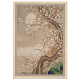 Moonlit Sakura Dance | Traditional Chinese/Japanese Botanical wall art print - Acrylic Print - 30x45 cm / 12x18″ - 