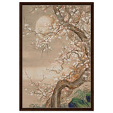 Moonlit Sakura Dance | Traditional Chinese/Japanese Botanical wall art print - Acrylic Print - 30x45 cm / 12x18″ - 