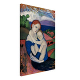 Mother and child by Pablo Picasso 1901 - Canvas - 60x90 cm / 24x36″ - Thick