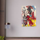 Mousquetaire À La Pipe by Pablo Picasso 1969 - Acrylic Print - 70x100 cm / 28x40″ - 