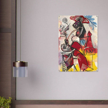 Mousquetaire À La Pipe by Pablo Picasso 1969 - Acrylic Print - 70x100 cm / 28x40″ - 