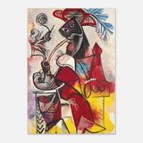 Mousquetaire À La Pipe by Pablo Picasso 1969 - Aluminum Print - 70x100 cm / 28x40″ - 