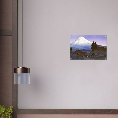 Mt. Fuji from Mizukubo by Takahashi Shotei (Hiroaki) - Acrylic Print - 40x60 cm / 16x24″ - 