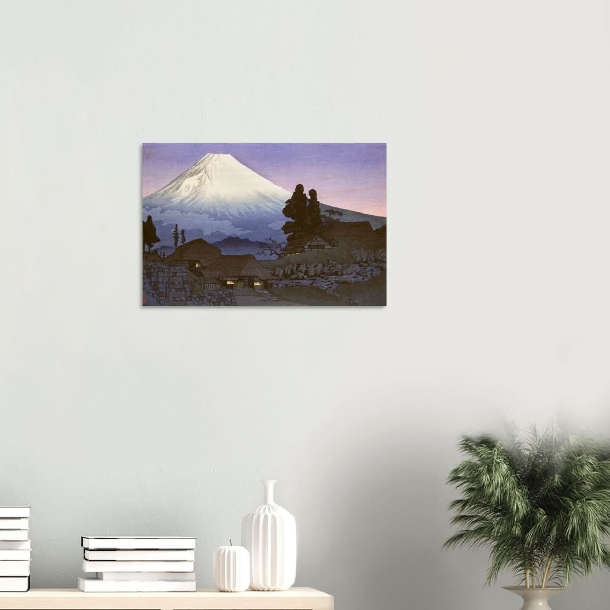 Mt. Fuji from Mizukubo by Takahashi Shotei (Hiroaki) - Wood Prints - 40x60 cm / 16x24″ - 20 mm