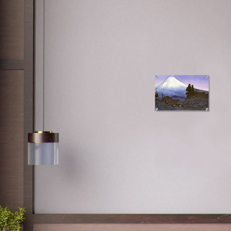 Mt. Fuji from Mizukubo by Takahashi Shotei (Hiroaki) - Acrylic Print - 30x45 cm / 12x18″ - 