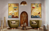 Natural Brown Essence Set - Canvas - 30X45 CM / 12X18″ - 