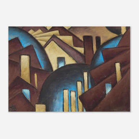 Nature Symbolized by Arthur Dove - Aluminum Print - 70x100 cm / 28x40″ - 